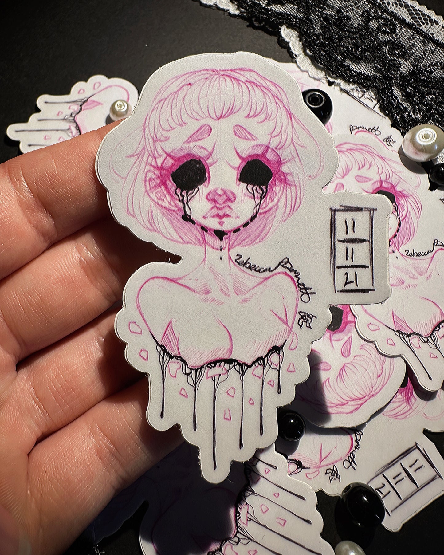 Pink Possesion Sticker