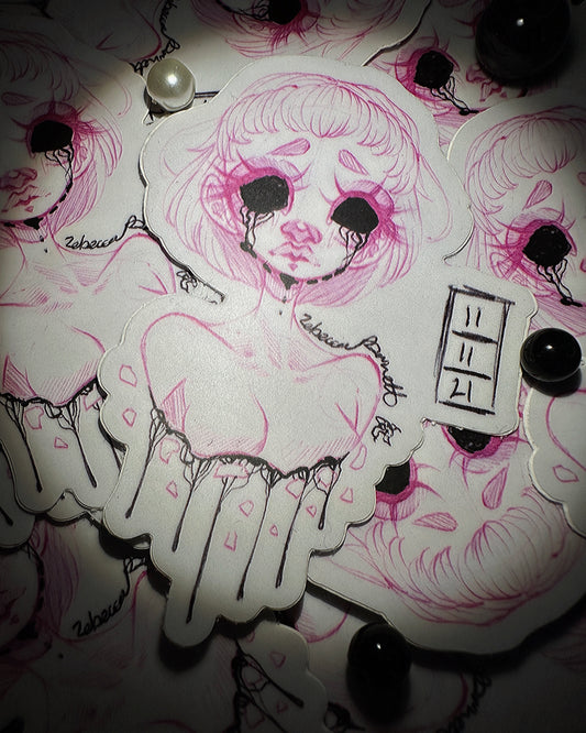 Pink Possesion Sticker