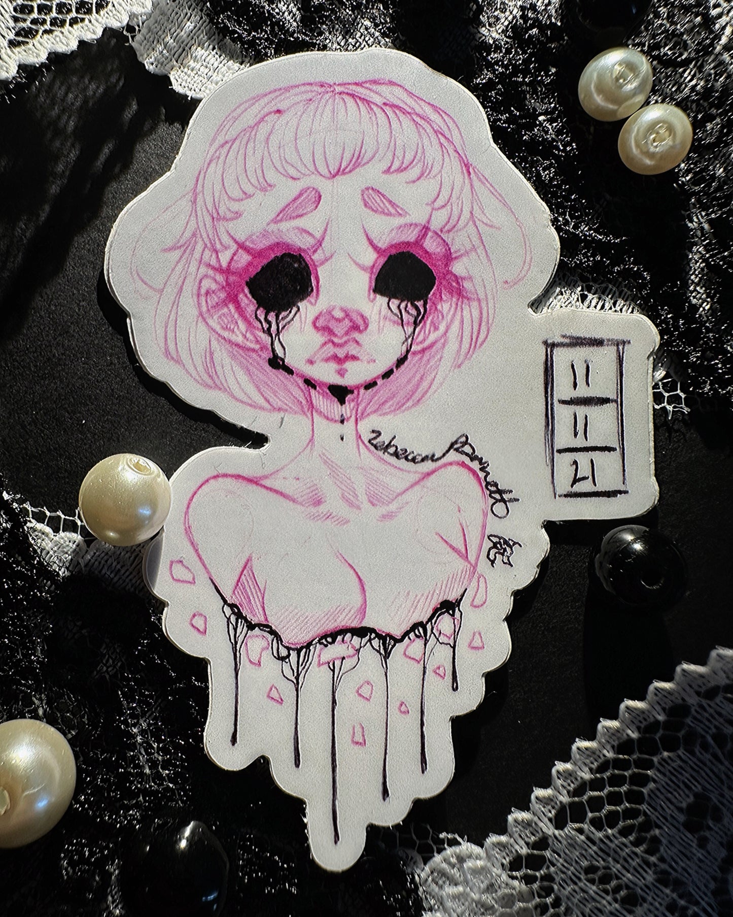 Pink Possesion Sticker